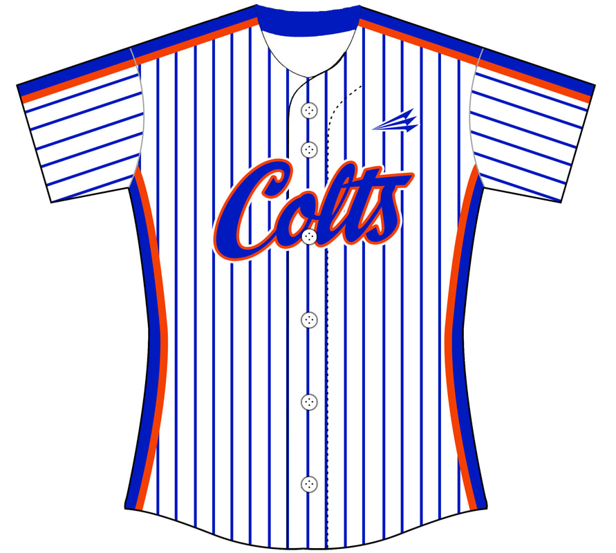 pinstripe softball uniforms
